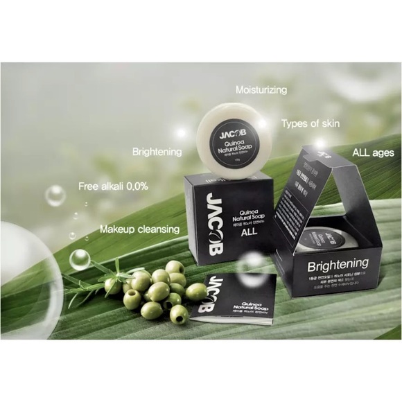 2 soaps of Jacob Life 100% Natural Quinoa Soap K-BEAUTY - Picture 5 of 7